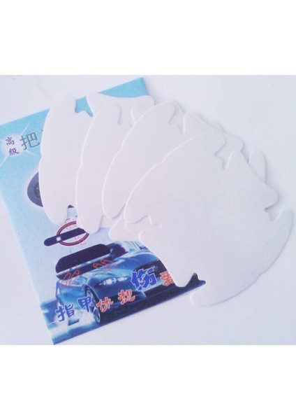 8'li Renkli Araba Kapı Kolu Koruyucu Şeffaf Sticker Film Seti fiyatları