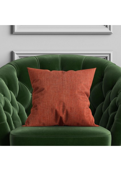 Parlak Turuncu Kırlent Kılıfı Dekoratif Bohem Soft Koltuk Sırt Yastık Hediyelik Yılbaşı 45X45 indirimleri