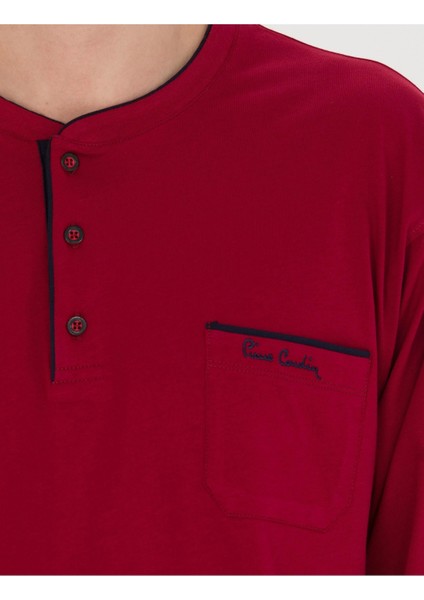 Erkek Bordo Penye Pijama Takımı Kutulu Damat Çeyiz Seti R.o.2.0.0.z.e.0.0.l.t. modelleri