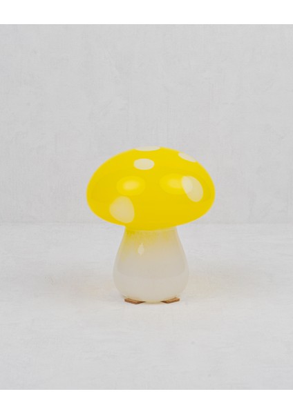 Modern Sarı Cam Obje