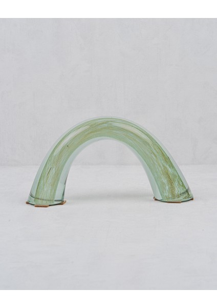 Modern Tasarım Yeşil Cam Obje