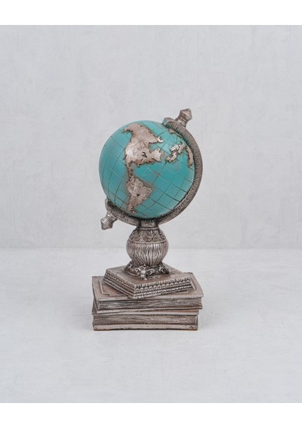 Dekoratif Turkuaz Dünya Biblo – Modern Tasarım fiyatları