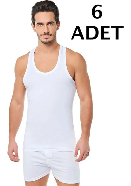 Ribana Erkek Spor Atlet - 6 Adet - Beyaz modelleri