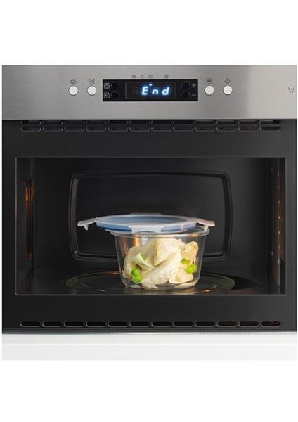 Turuncu 600 ml Yuvarlak Vakumlu Cam Saklama Kabı, Pratik ve Şık Tasarım fiyatları