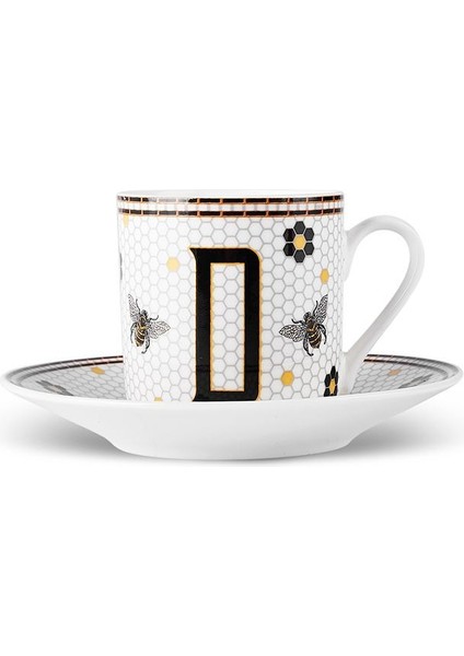 D Harfli Renkli Kahve Fincanı 80 Ml, Şık ve Kullanışlı Tasarım fırsatları