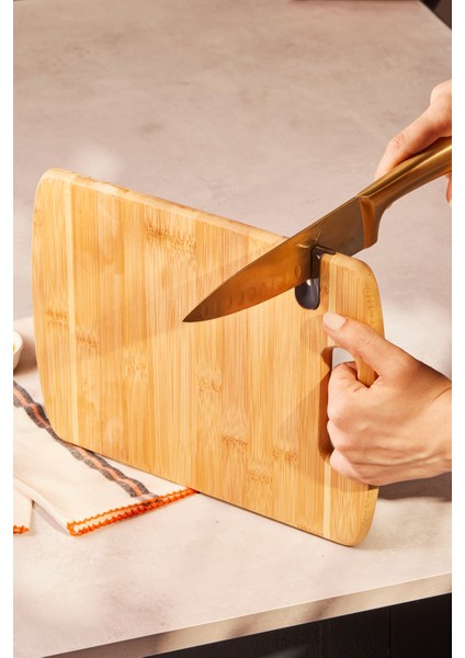 Bambu Argus Bileyicili Kesme Tahtası, 23X30 Cm, Şık ve Kullanışlı Mutfak Gereci fiyatları