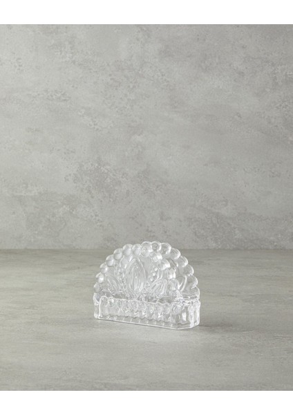 Şeffaf Cam Peçetelik, Şık ve Kullanışlı Ev Aksesuarı fiyatları