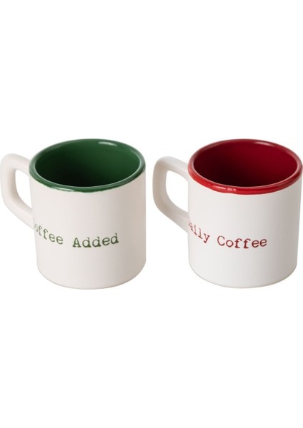 Renkli 2'li Kahve Fincan Seti, Şık ve Kullanışlı Ev Dekoru Ürünleri fiyatları