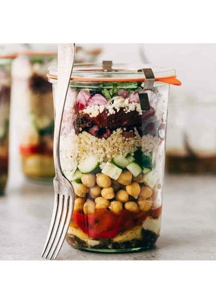 850 ml Cam Saklama Kavanozu, Şık ve Kullanışlı Mutfak Ürünü