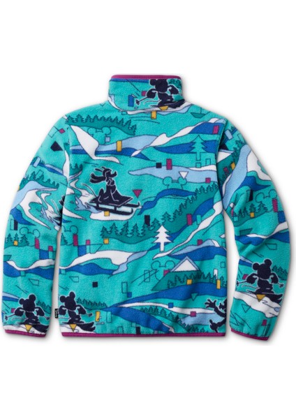 Csc x Disney Half Snap Çocuk Polar Üst modelleri