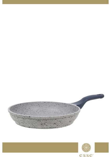 24 cm Granit Döküm Tava, Dayanıklı ve Şık Mutfak Gereci