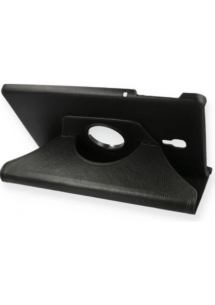 Samsung Galaxy T590 Tab A 10.5 Kılıf 360 Tablet Deri Kılıf - Siyah