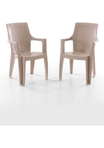 Efes 2 Kişilik Rattan Masa Sandalye Takımı Cappuccino fiyatları