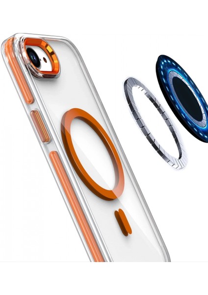 iPhone 16E Bella Magsafe Kapak - Derin Mor modelleri