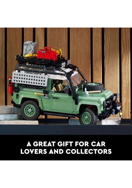 Icons Land Rover Classic Defender 90 Model Araba Yapım Seti 10317
