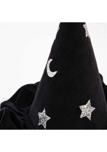 - Pointed Blue Hat - Siyah Cadı Şapkası fiyatları