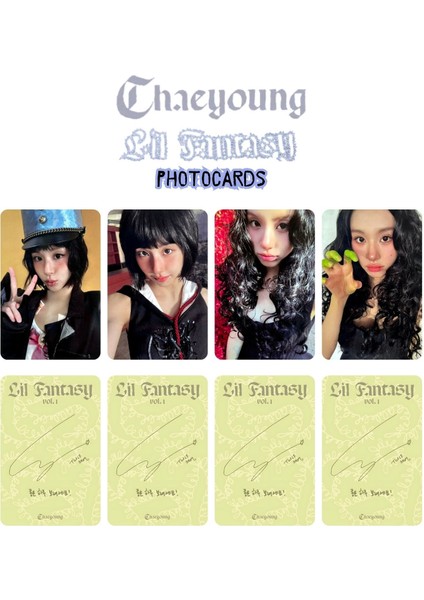 Twıce Chaeyoung '' Lil Fantasy '' Photocards Set 2