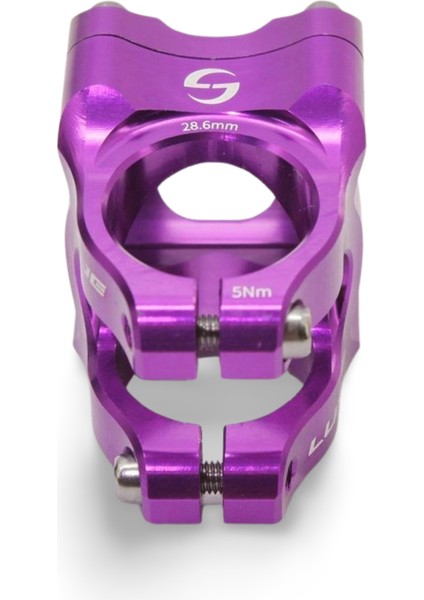 Lunje 31.8mm Alüminyum Dayanıklı Mor Gidon Boğazı Brm Bisiklet fırsatları