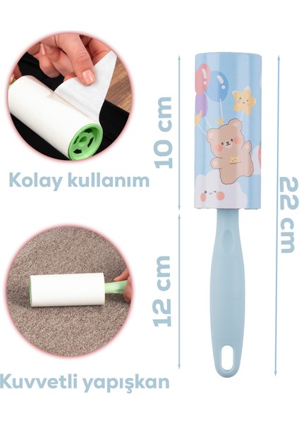 Kedi Köpek Tüy Toplayıcı 4 Adet Aparat + 20 Adet Yedek Rulo 600 Yaprak fiyatları