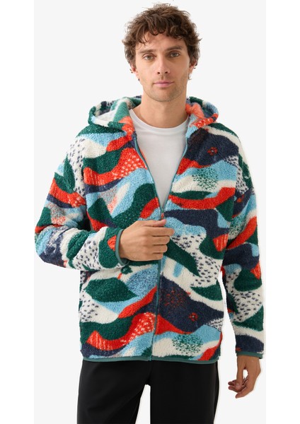 Unisex Termal Polar Ceket 20003 - Desenli