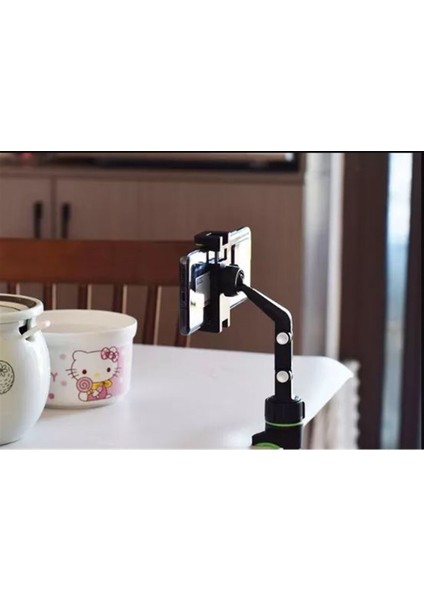 Ayarlanabilir Masa Üstü Telefon Tutucu, Akrobat Tasarım, Sıkıştırmalı ve Güçlü Tutuculu fiyatları