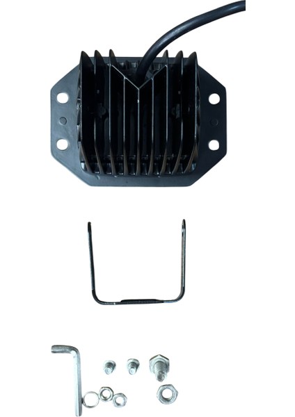 Off-Road Lamba Çalışma Lambası Projektör 6 LED 18W 10-30V Beyaz Gömme 1 Adet Fiyatı Br 301 05 63 fiyatları