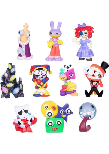 1 Adet Amazing Digital Circus All Star Mini Figür 5 cm 1 Kutu Içinde 1 Adet Sürpriz Karakter Geliyor modelleri