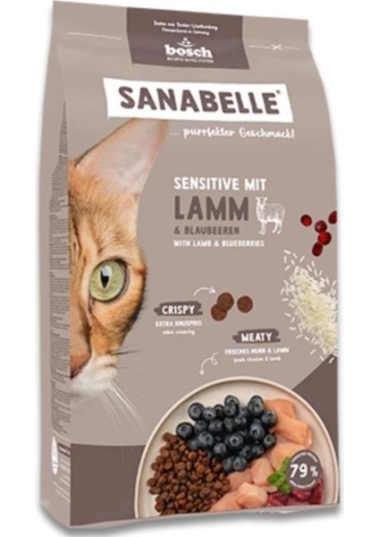 Sensitive Hassas Kuzulu Yetişkin Kedi Maması 8 kg