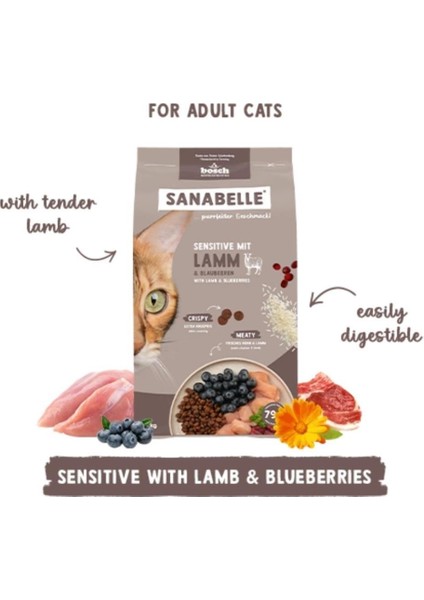 Sensitive Hassas Kuzulu Yetişkin Kedi Maması 8 kg fiyatları