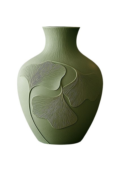 Folmera Yaprak Dokulu Vazo