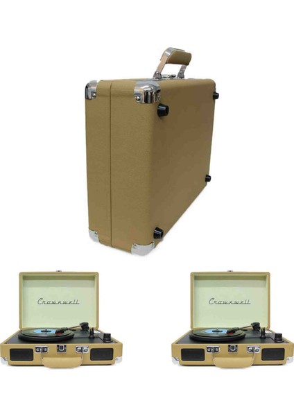 Ahşap Nostaljik Pikap Müzik Çalar Bluetooth & Hoparlörlü Gramofon 33/45/78 Devir Taş ve Plastik Plak Çalar fiyatları