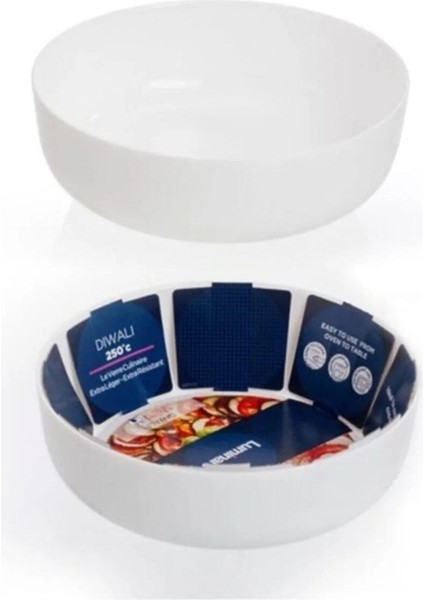 Yüksek Kaliteli Çok Amaçlı 18 cm Fırın ve Mikrodalga Kabı Beyaz modelleri