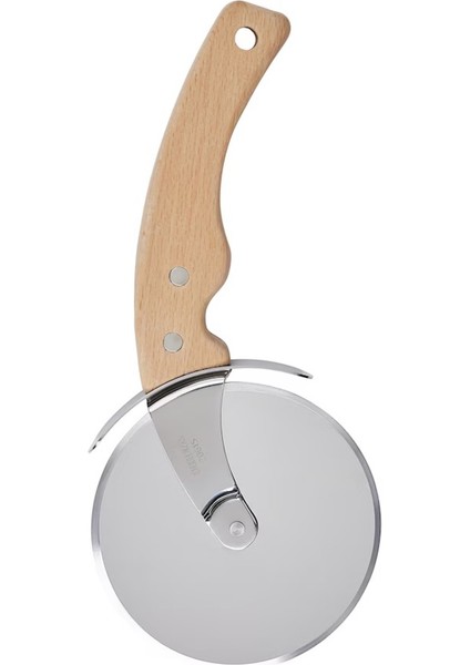 Paslanmaz Çelik ve Ahşap Saplı 22 cm Çok Amaçlı Kesici Bıçak