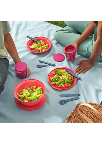 Mavi 3'lü Çatal Bıçak Kaşık Servis Seti, Şık ve Kullanışlı Mutfak Aksesuarı fiyatları