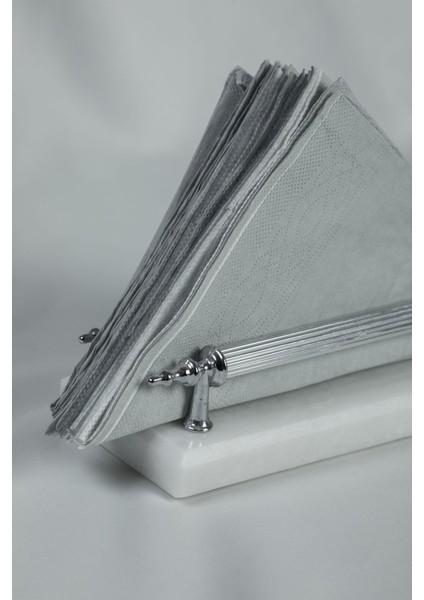 Çok Renkli Mermer ve Metal Desenli Peçetelik, Şık ve Kullanışlı Tasarım fiyatları