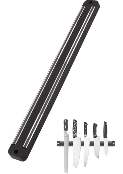 Iki Adet Paslanmaz Mıknatıslı Duvar Bıçak Askısı, 55 cm Düzenleyici Standı fırsatları