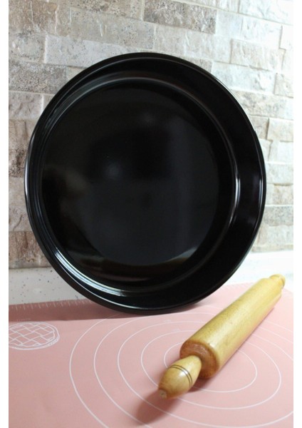 42 cm Yuvarlak Emaye Fırın Tepsisi Büyük Boy, Şık ve Kullanışlı Mutfak Gereci indirimleri