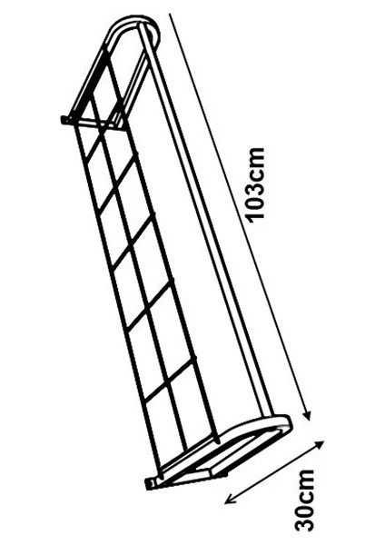 Metal Duvar Askılık Elbise Askılığı Banyo Havluluk
