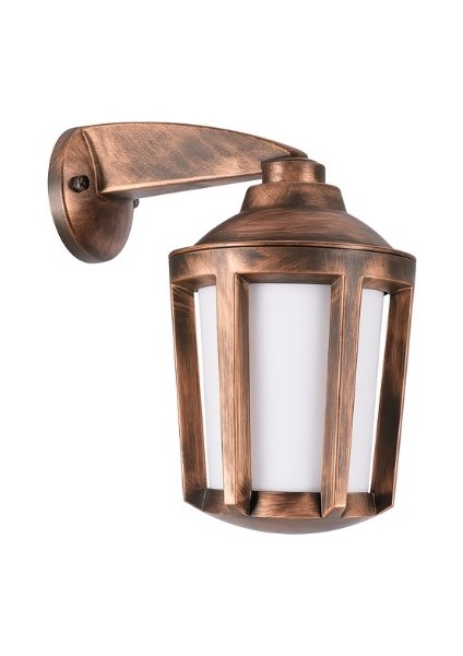 Rina Bakır Duvar Aydınlatma Armatürü 9W Günışığı Ampul Dahil 13661/DOWN