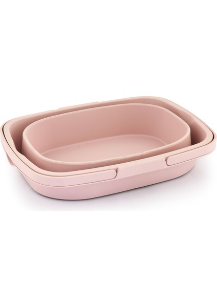 Katlanır Piknik Sepeti Masalı Pembe | 21 Lt Taşınabilir ve Dayanıklı Sepet indirimleri