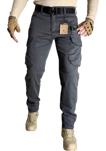Erkek Kargo Pantolon Taktikal Outdoor Cepli