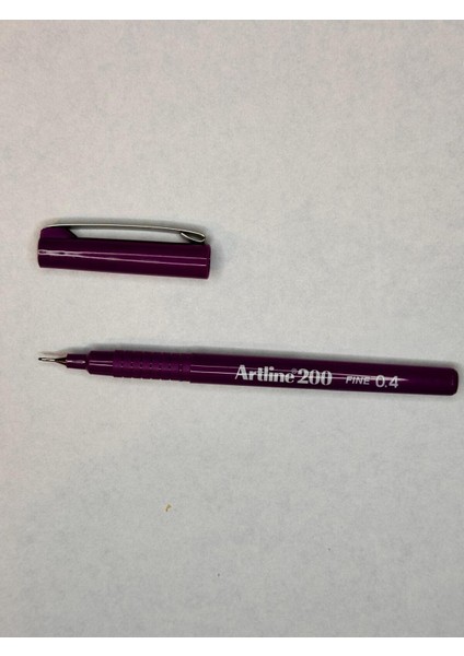 200 Fineliner 0.4mm Keçe Uçlu Kalem ( 3 Adet) indirimleri