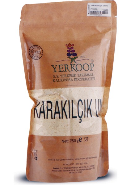 Yer-Koop Doğal Karakılçık Unu 750GR modelleri