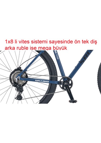 Ng Team 100 29HD 19 Kadro 8 Vites Hidrolik Disk Fren Dağ Bisikleti (175 cm ve Üstü Boy) fırsatları