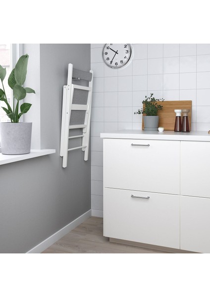 Katlanır Sandalye, Beyaz-Knisa Açık Gri fiyatları