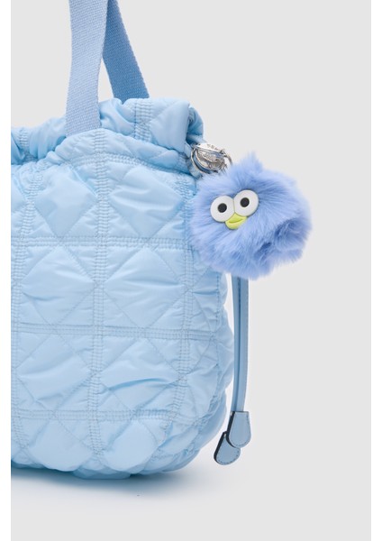 Puff Kumaş Kolon Saplı Büzgülü Nikel Aksesuarlı Omuz Çantası modelleri
