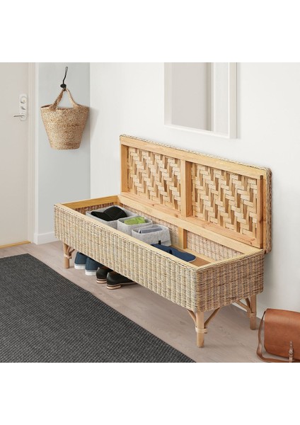 Bank, Rattan, 120 cm fırsatları