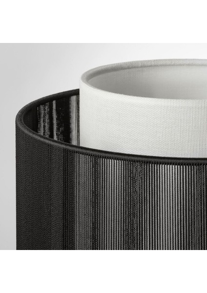 Wifi Hoparlörlü Lamba Başlığı, Siyah-Beyaz, 25X20 cm fiyatları