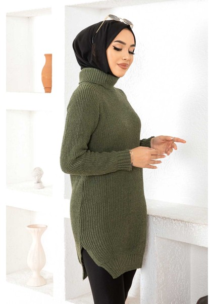 Triko Kazak Haki - 27732-HAKI modelleri