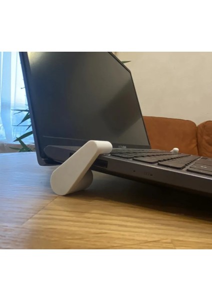 Mini Laptop Standı - Taşınabilir Bilgisayar Tutacağı ve Soğutucu 1 Çift